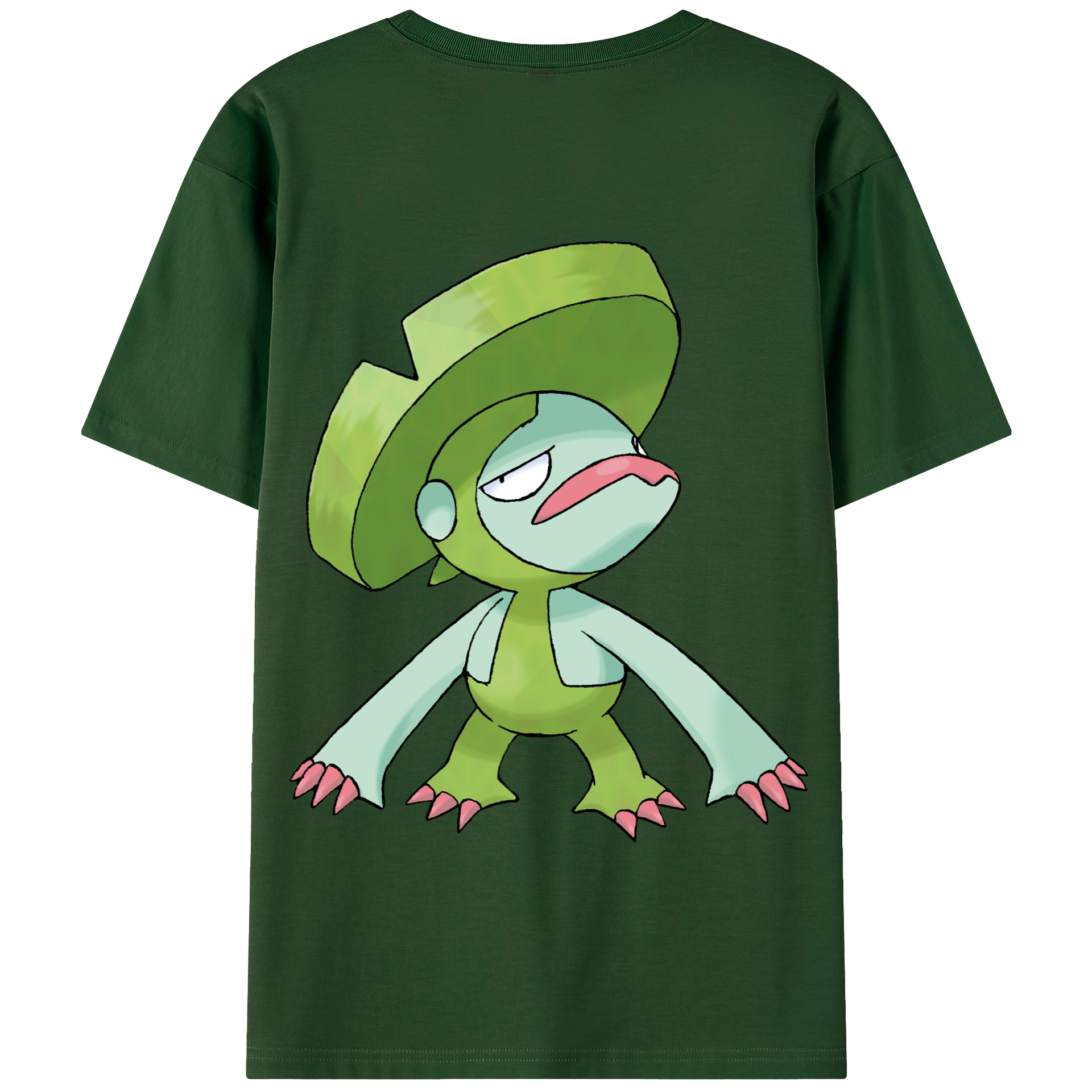 （画像用） ポケットモンスター Pokémon 綿100％半袖Tシャツ（背面プリント）